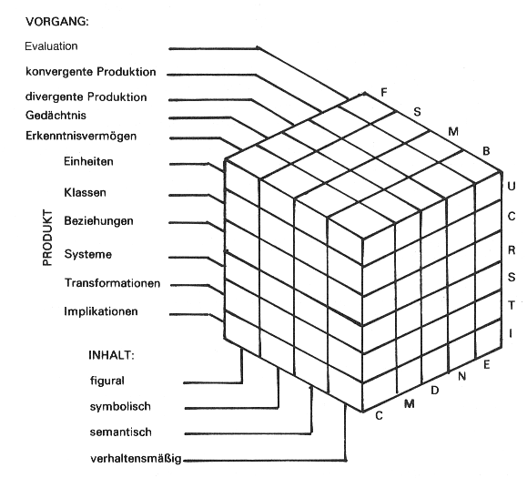 Intelligenz Strukturmodell von Guilford